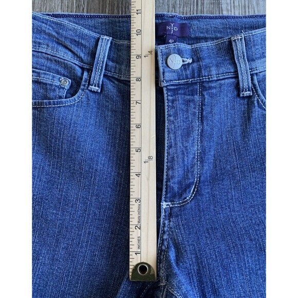 NYDJ Kendall Ankle Embroidered Pockets Not Your Daughter Jeans Women’s 4 Petite - Picture 5 of 12